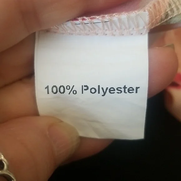 KOjOOIN Pink Floral Smocked Tiered Midi Dress SZ L - Picture 14 of 17